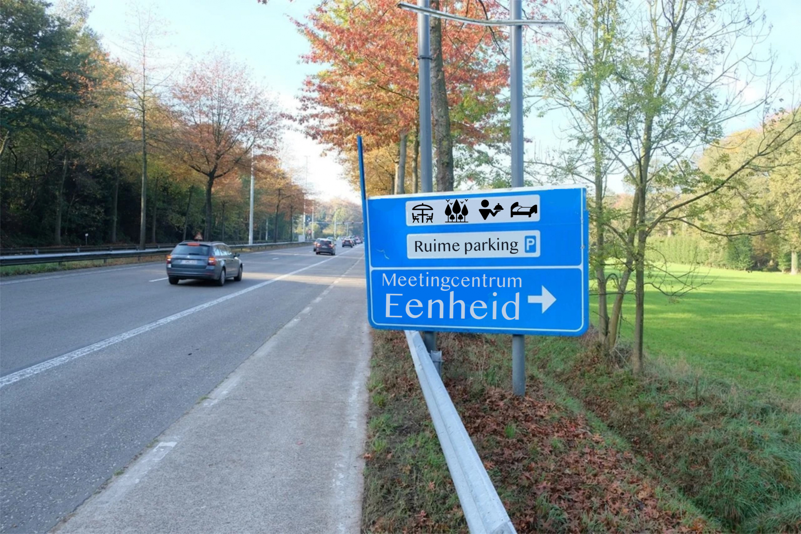 Meetingcentrum Eenheid vlot bereikbaar