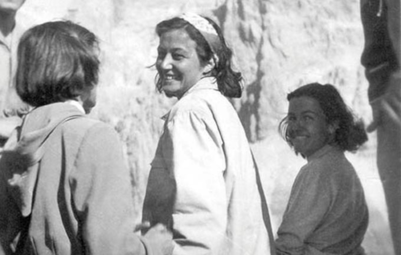 Een jonge Chiara Lubich