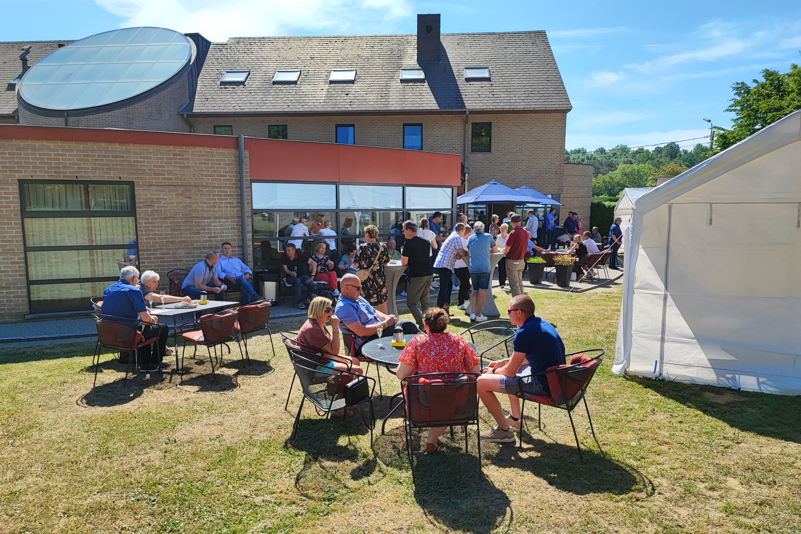 Feest in Meetingcentrum Eenheid