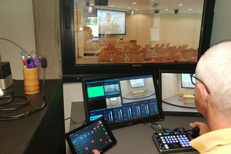 Technische ruimte meetingcentrum Eenheid