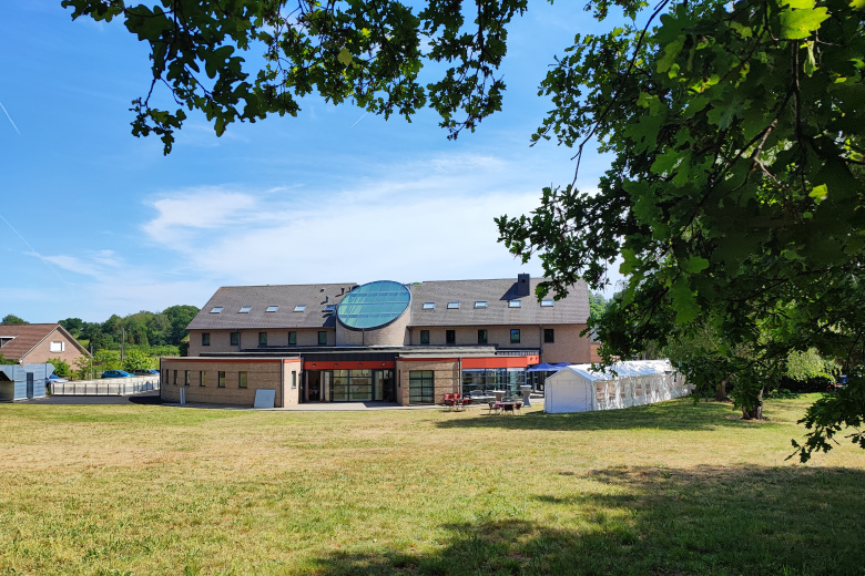 grote tuin meetingcentrum Eenheid